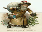 santa claus vintage 302
